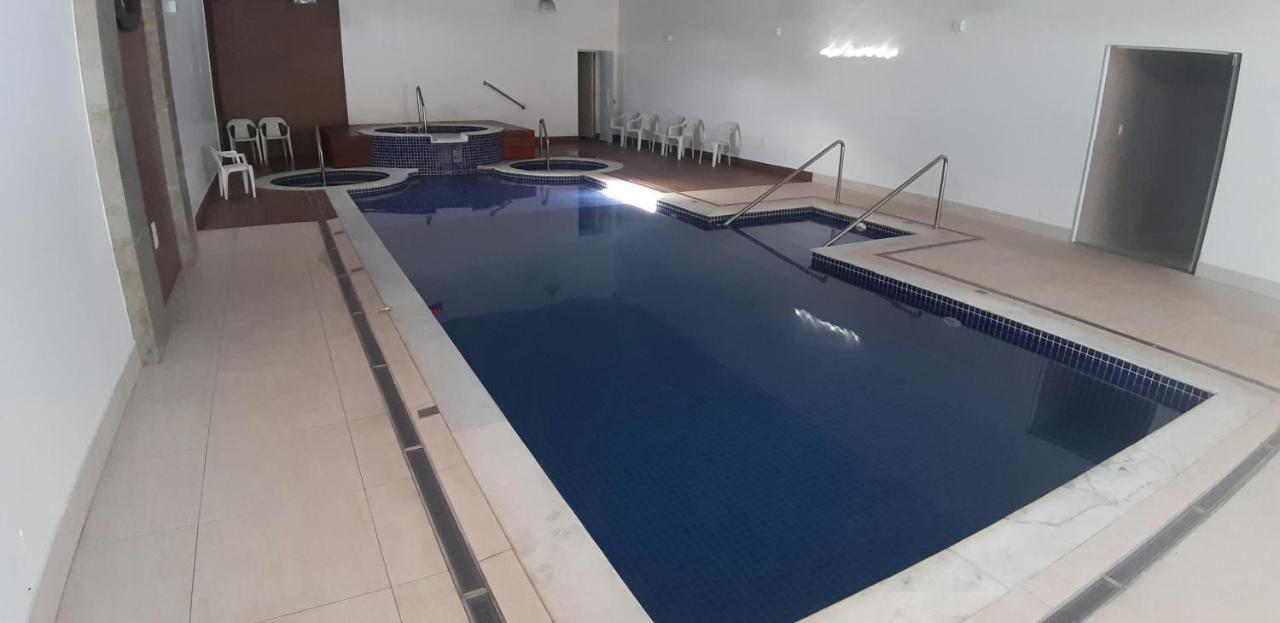 Flat No Apart-Hotel Cavalinho Branco Com Piscina Aquecida 1D8 Águas de Lindóia Exterior foto